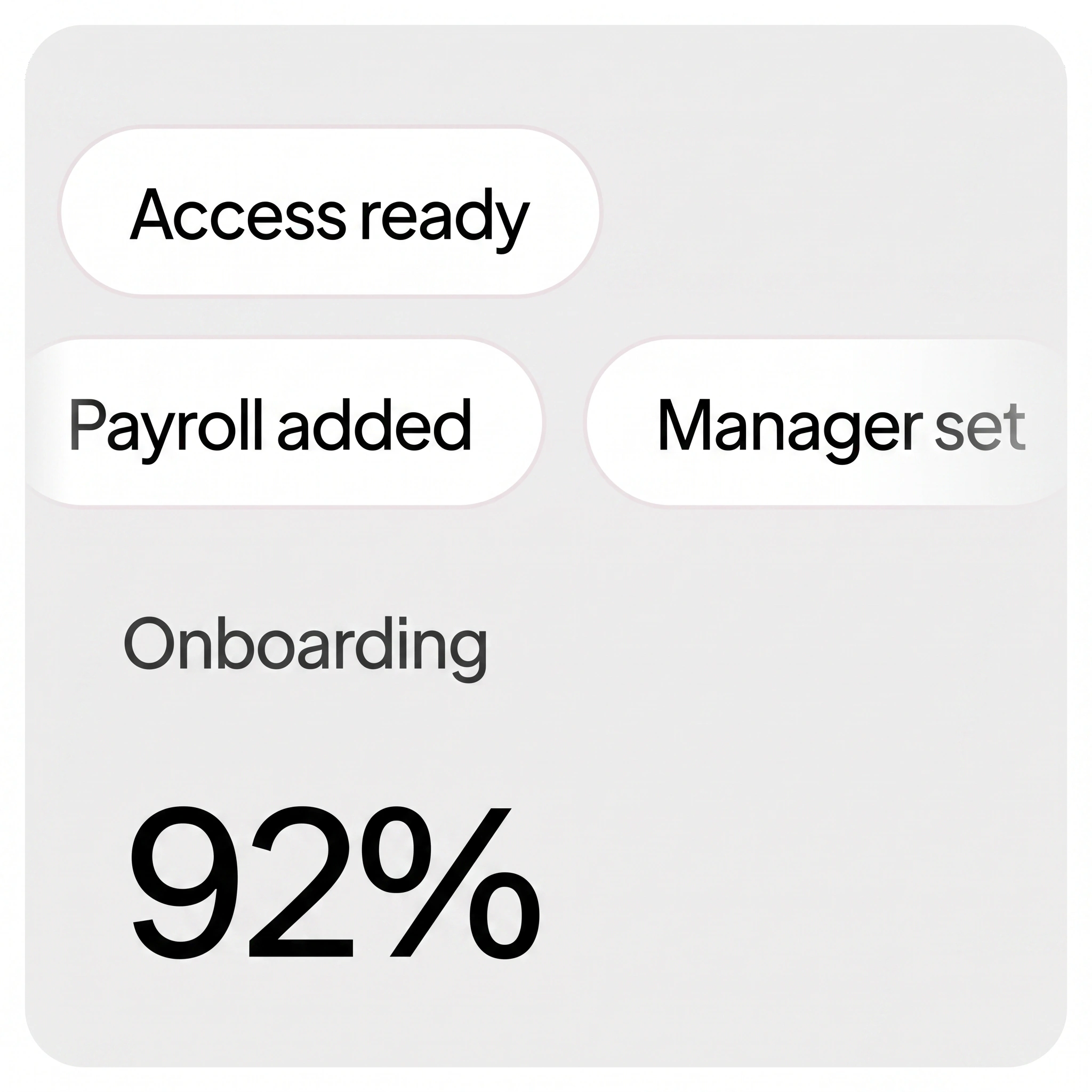 People agent moving onboarding forward
